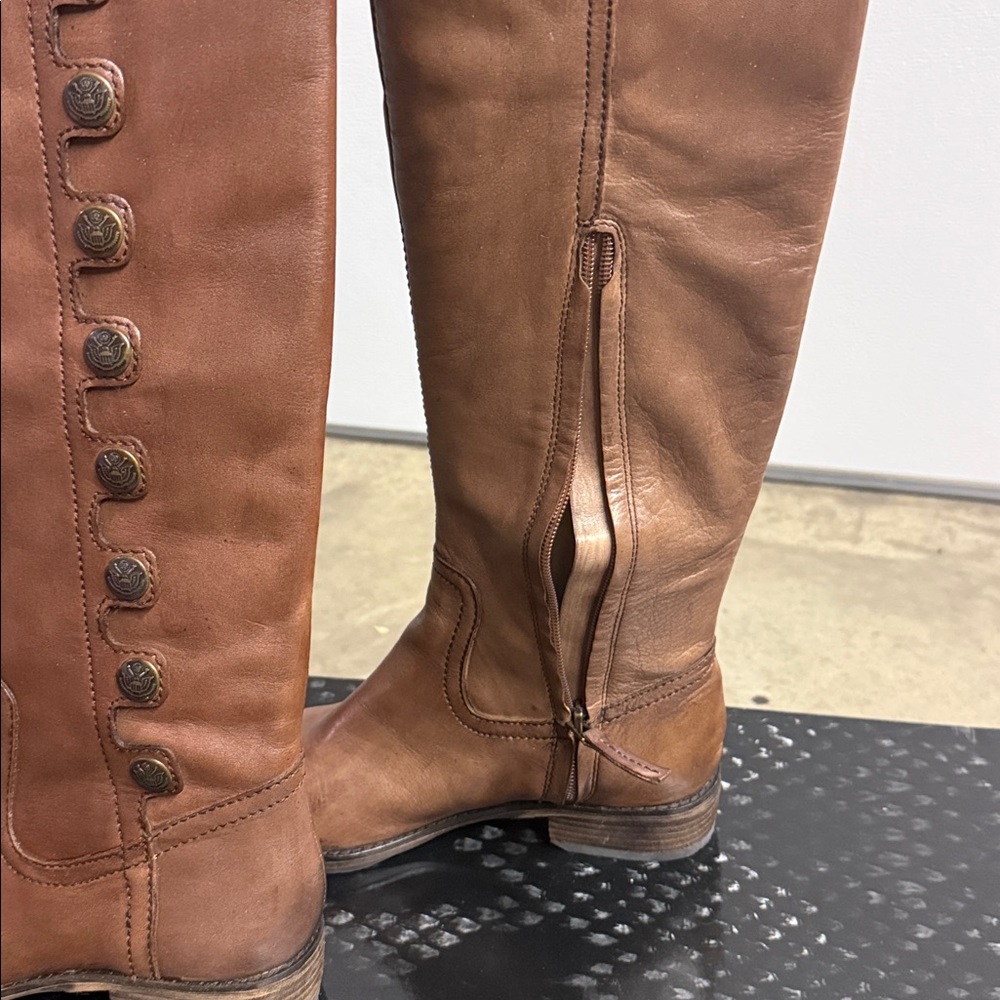 Brand new Sam Edelman Tan Leather Boots - Picture 9 of 12